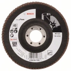 ΔΙΣΚΟΣ Φ125 ΜΕ ΦΥΛΛΑΡΑΚΙΑ K40 ΛΟΞΟΣ Best for inox